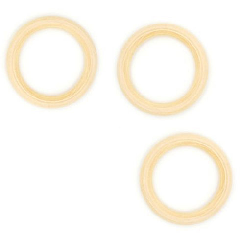 4cm Craft Mini Wood Hoops